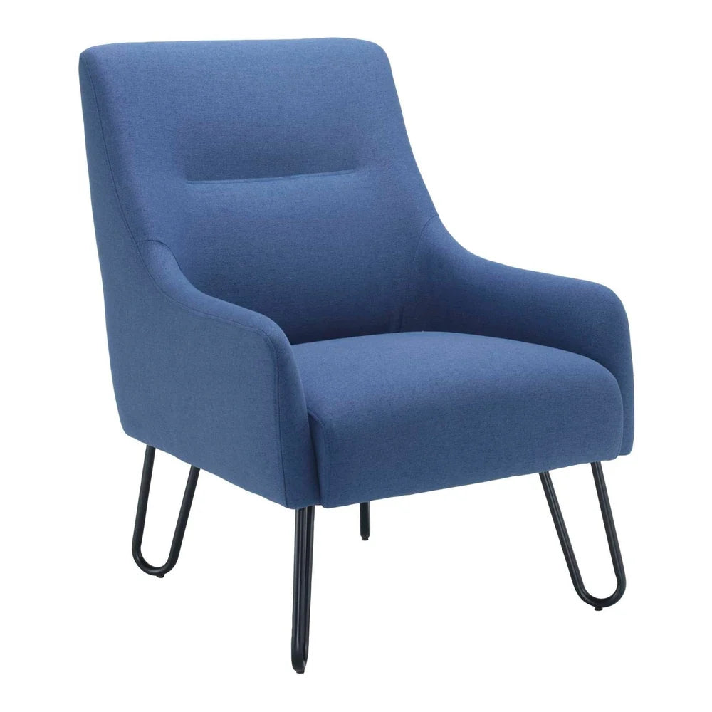 Auggie Accent Chair â€” CRIB 5 | Contract Seating Blue - Industrious Decor