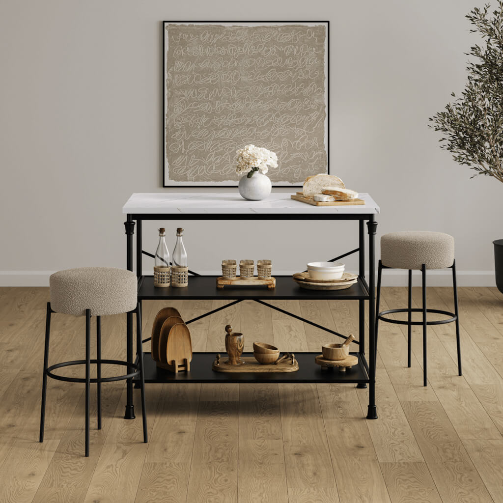 Jute Counter Stool