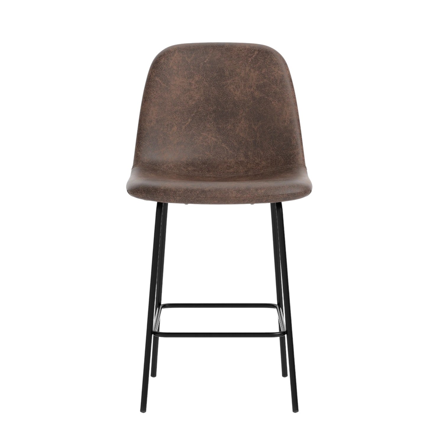 Argyll Distressed Bistro Stool Crib 5 Vintage Brown - Industrious Decor