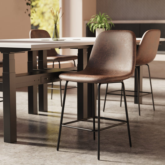 Argyll Distressed Bistro Stool Crib 5 - Industrious Decor