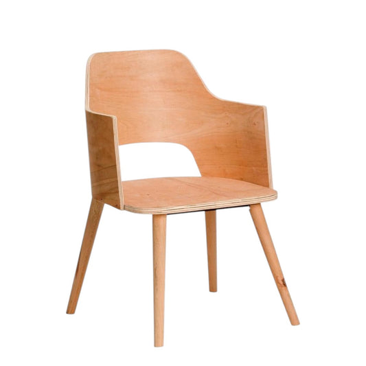 ARIA Armchair Frame – Raw Frame - Industrious Decor