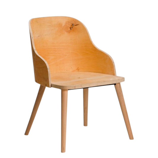 ATLAS Armchair Frame – Raw Frame - Industrious Decor