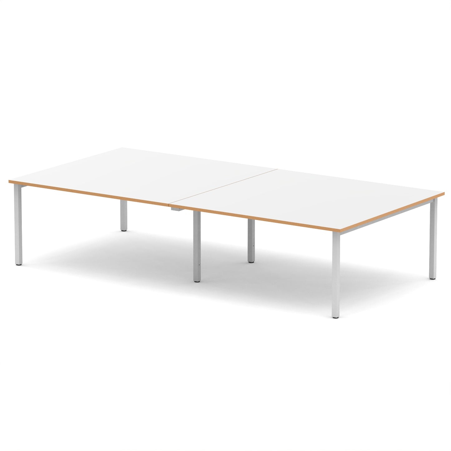 Evolve Plus Rectangular Boardroom Table 3200 Silver - Industrious Decor