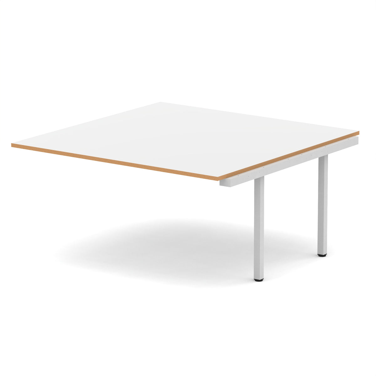 Vantage Plus 1600mm Square Boardroom Table Extension Kit 1600 Silver - Industrious Decor