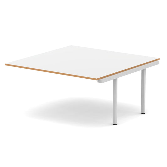 Vantage Plus 1600mm Square Boardroom Table Extension Kit 1600 Silver - Industrious Decor