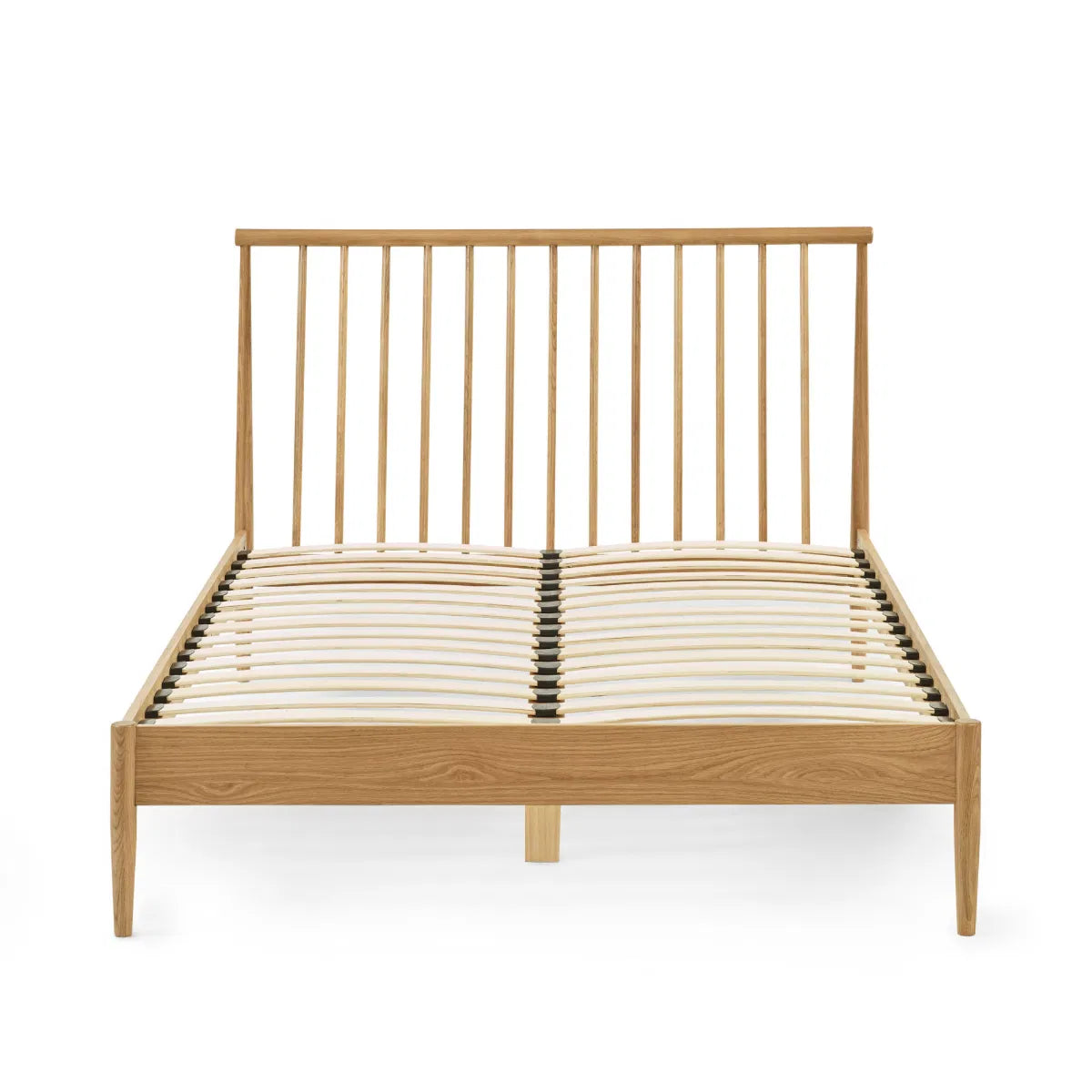 Oxford Double Bed Frame — Natural Oak - Industrious Decor