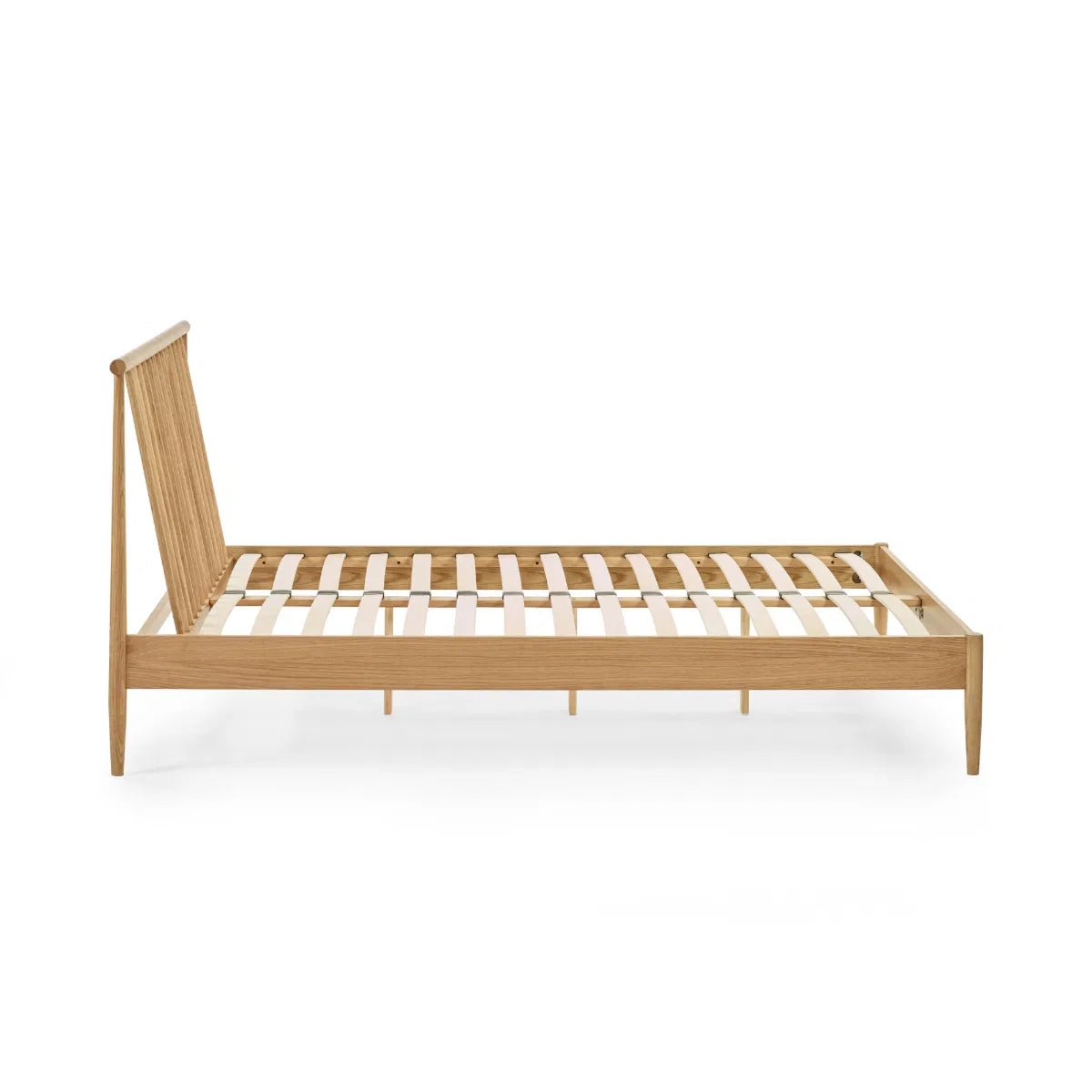 Oxford Double Bed Frame — Natural Oak - Industrious Decor