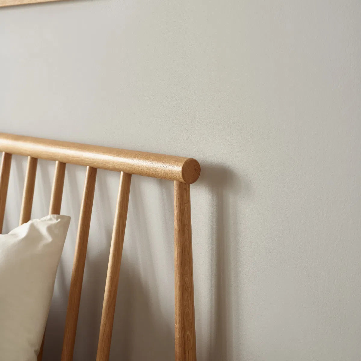 Oxford Double Bed Frame — Natural Oak - Industrious Decor