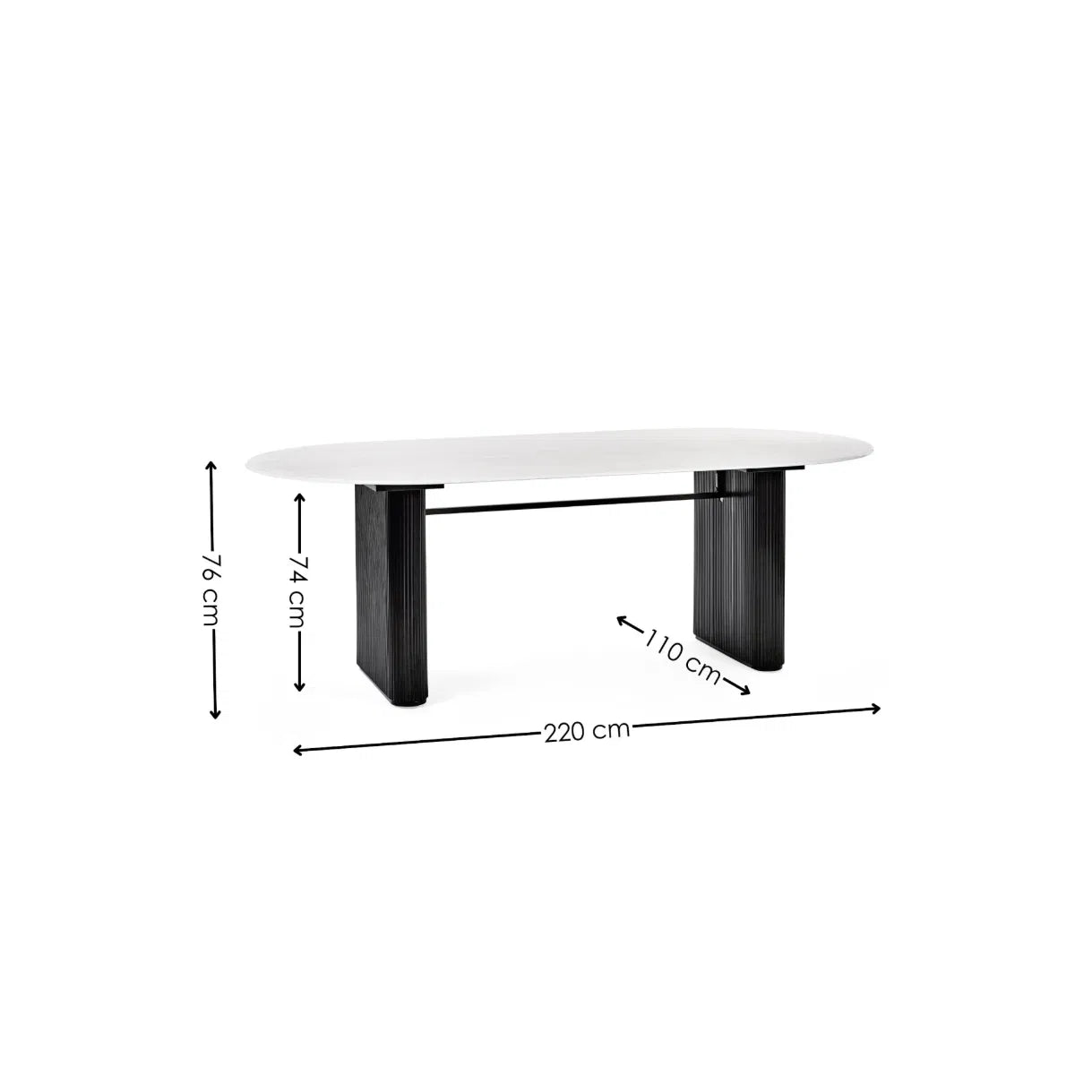 Vernazza Dining Table - Industrious Decor