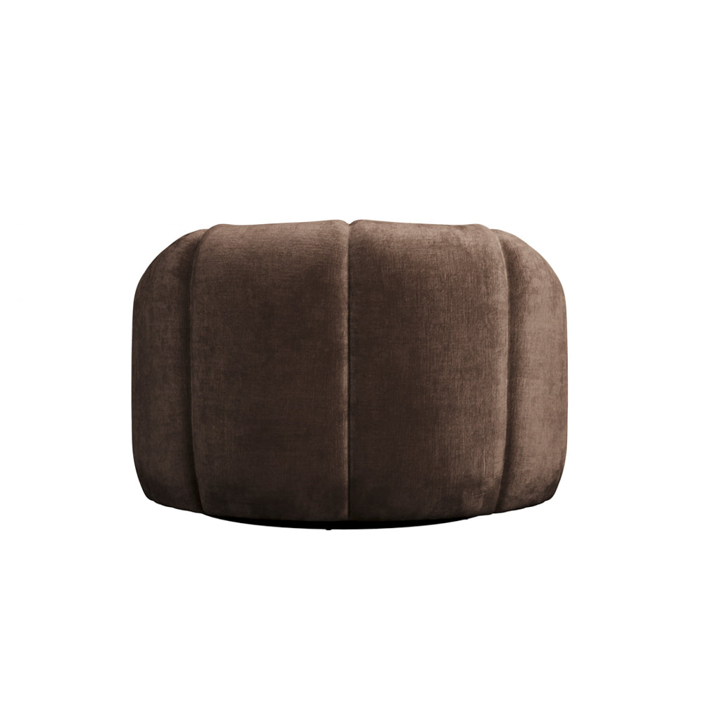 Benjy Chocolate Accent Chair - Industrious Decor