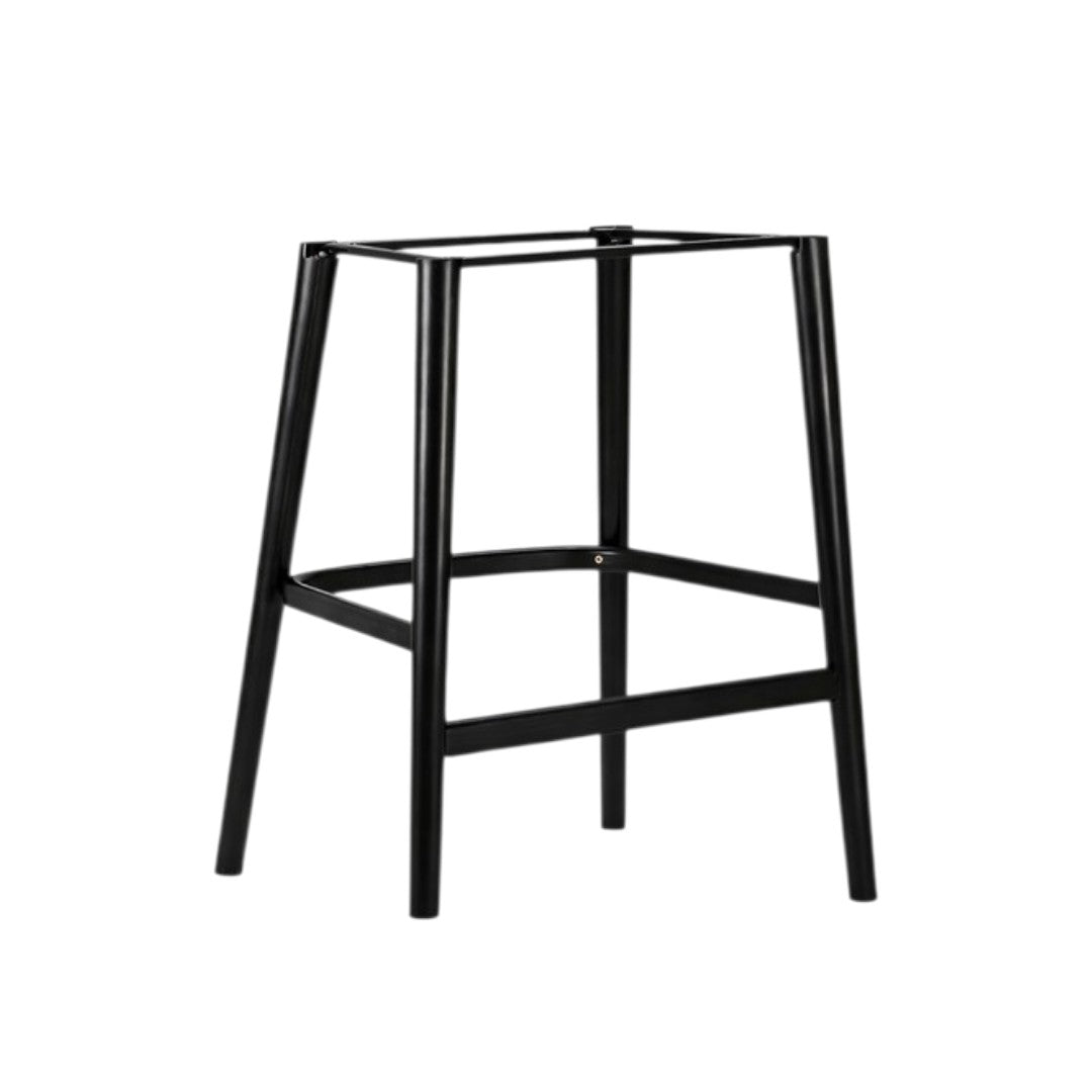 ATLAS Arm Highchair Frame – Raw Frame Black - Industrious Decor