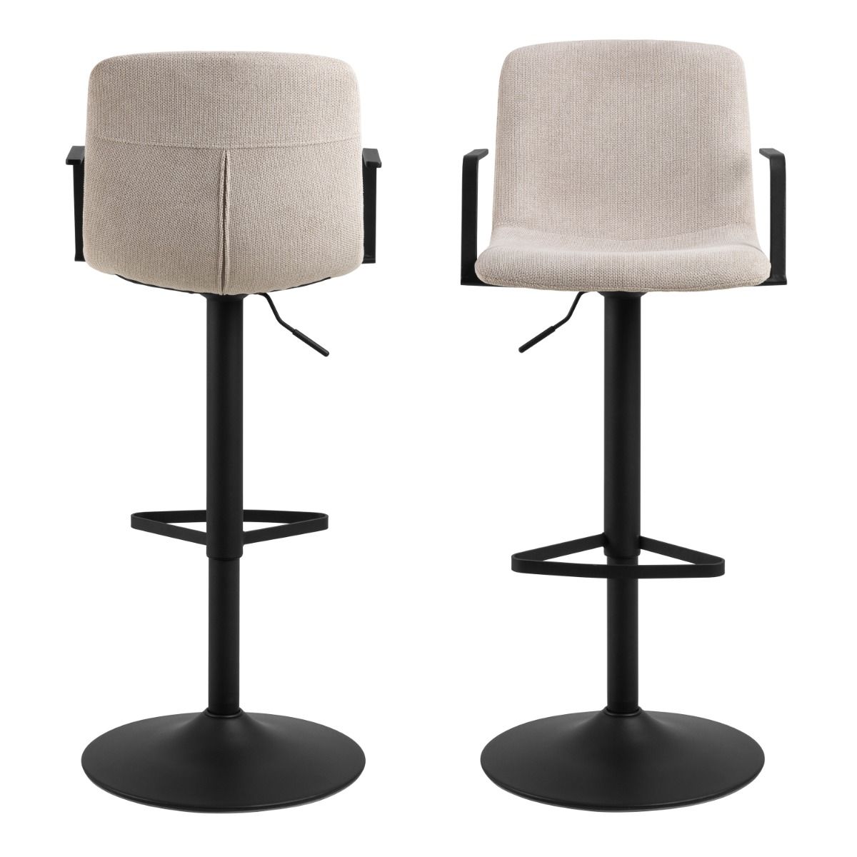 Bruno Bar Stool - Sold in Pairs - Industrious Decor