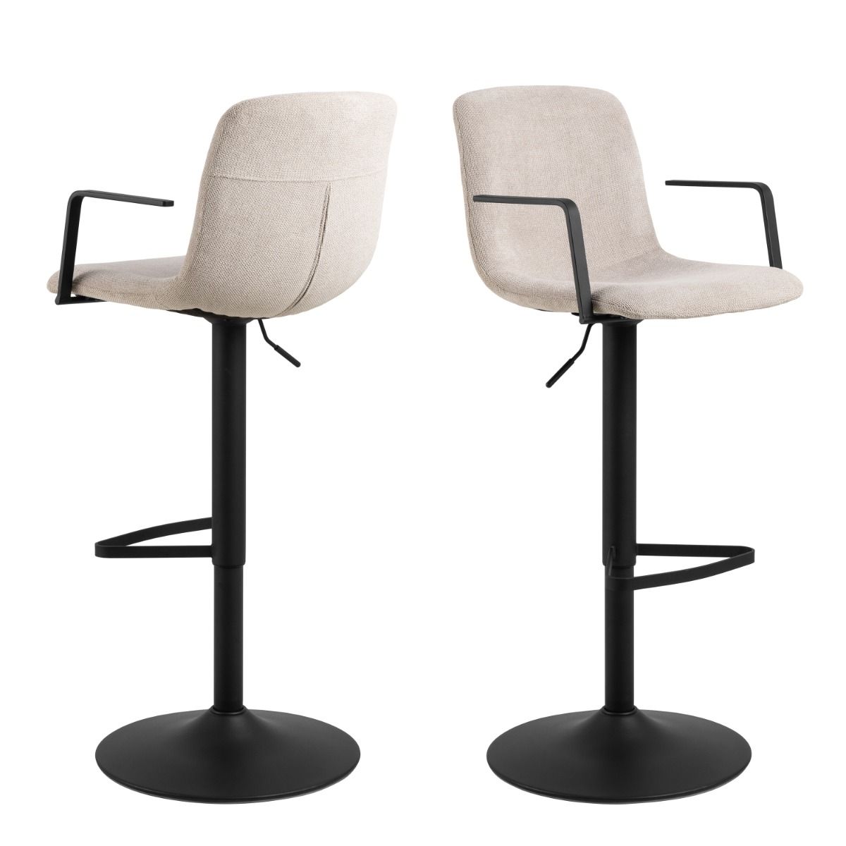 Bruno Bar Stool - Sold in Pairs - Industrious Decor