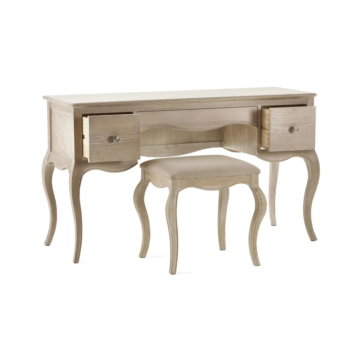 Amelia Dressing Table & Stool - Industrious Decor