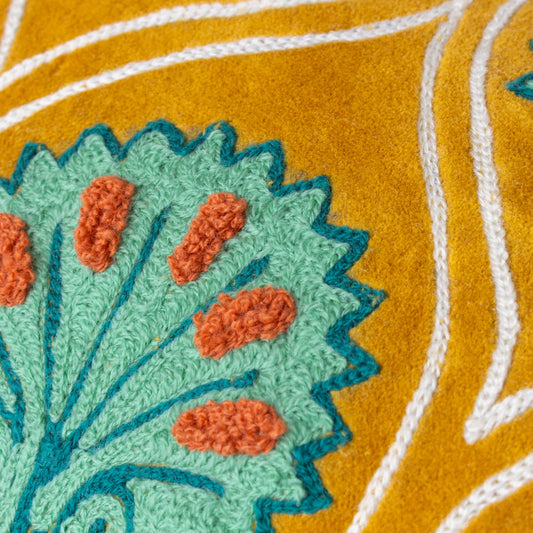 Oxford Embroidered Cushion