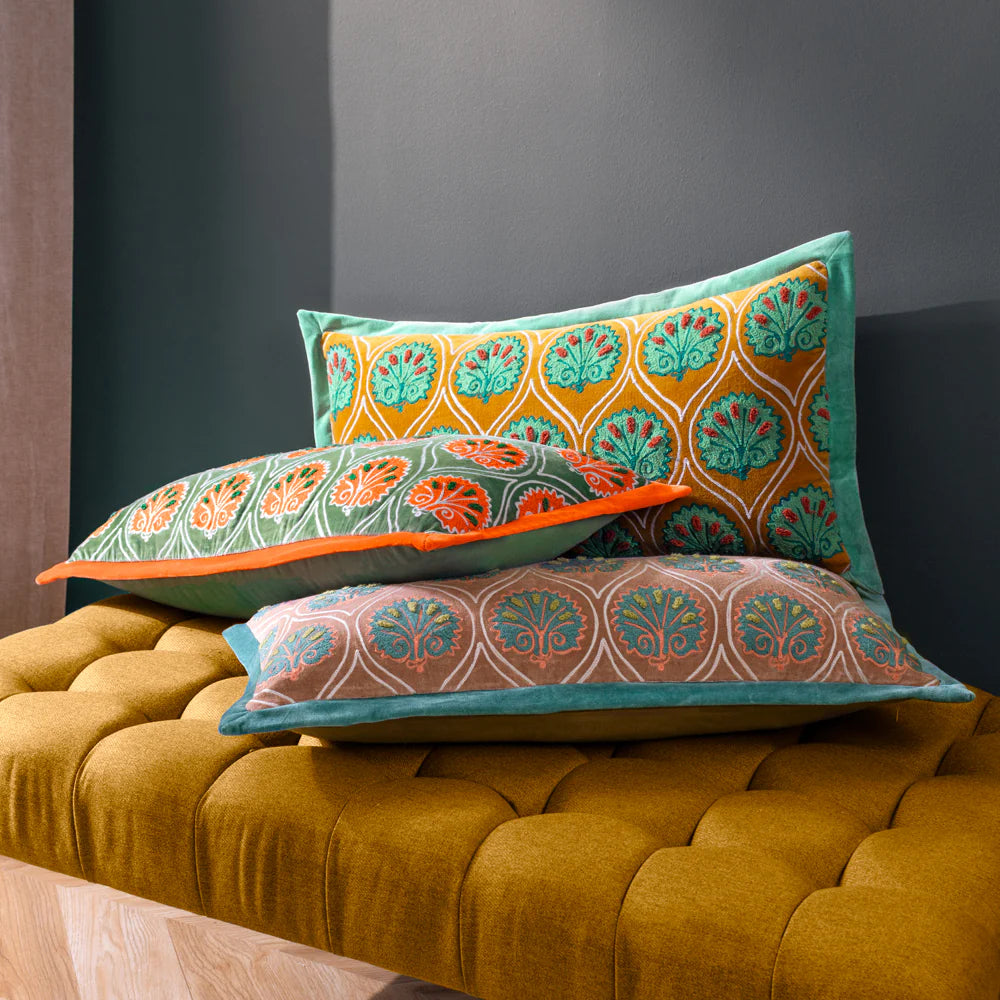Oxford Embroidered Cushion