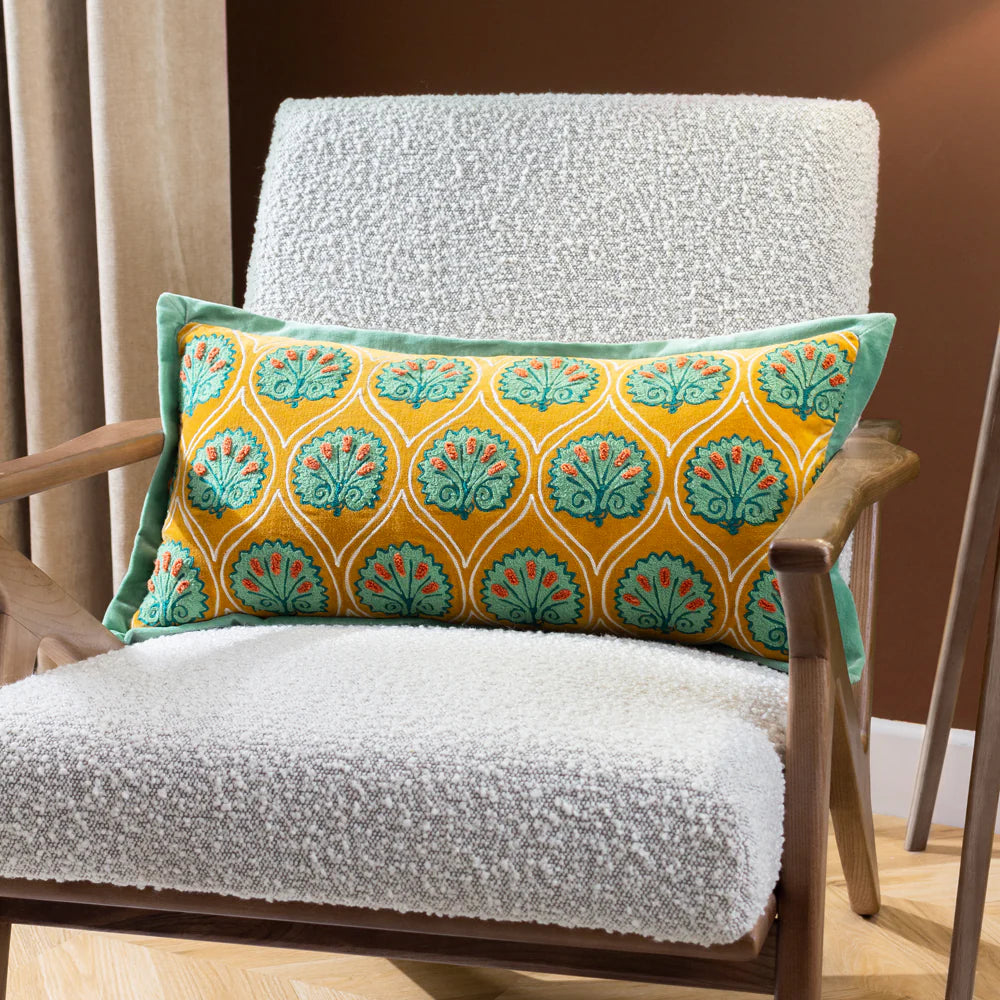 Oxford Embroidered Cushion