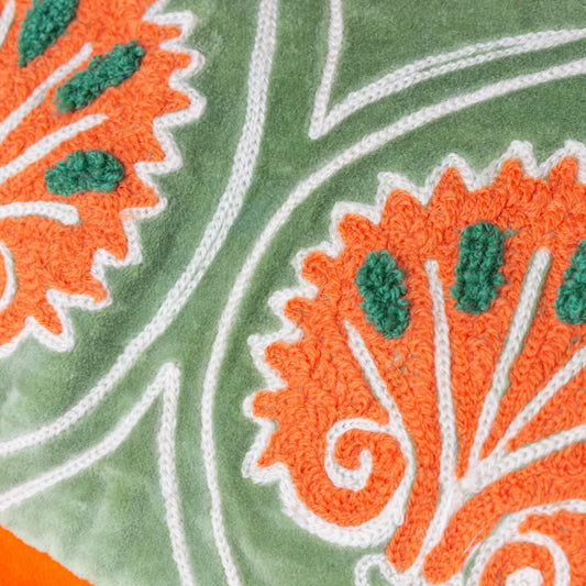 Oxford Embroidered Cushion
