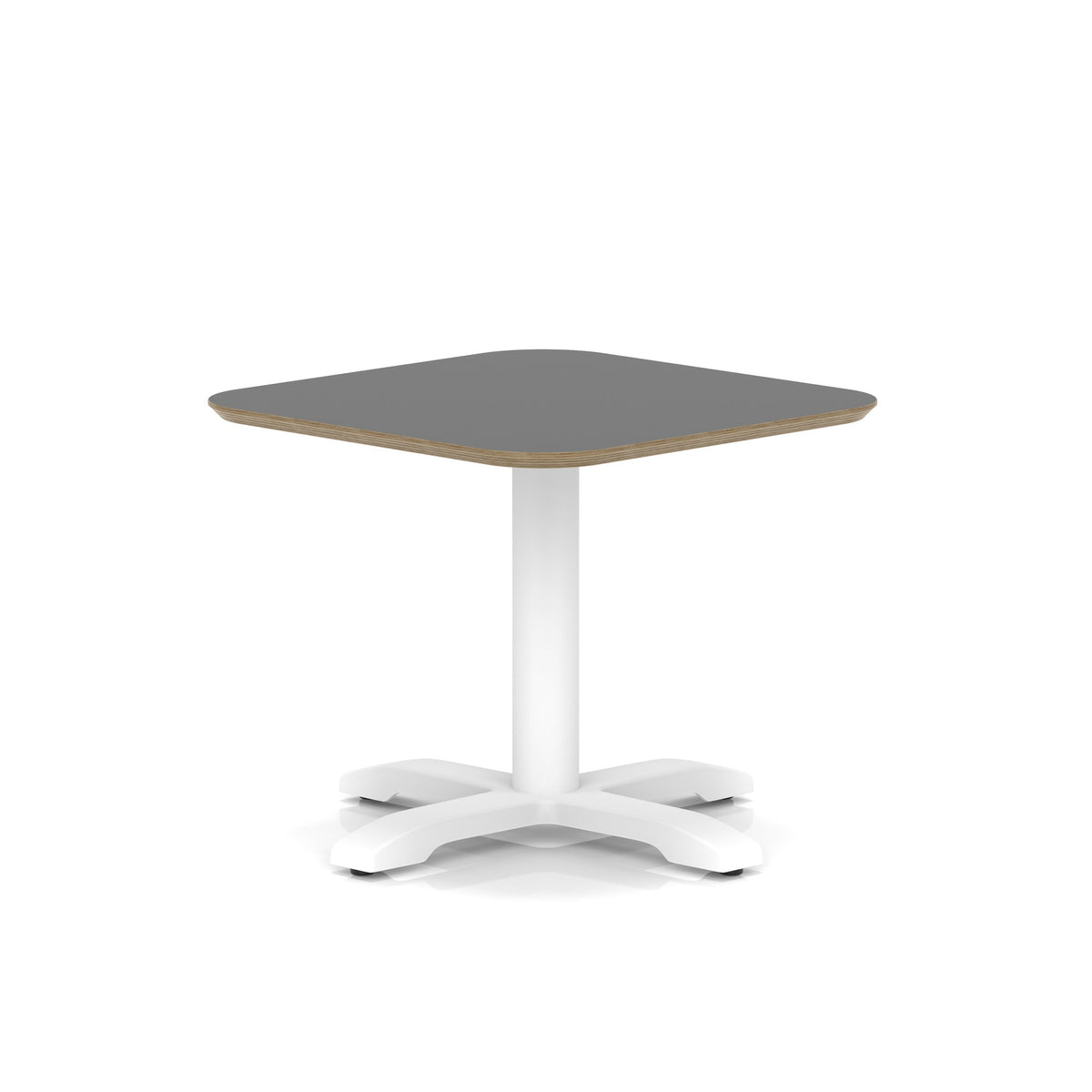 Arlo Square Bistro Coffee Table Black 600 495 - Industrious Decor