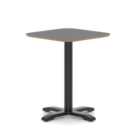 Arlo Square Bistro Dining Table Black 600 750 - Industrious Decor