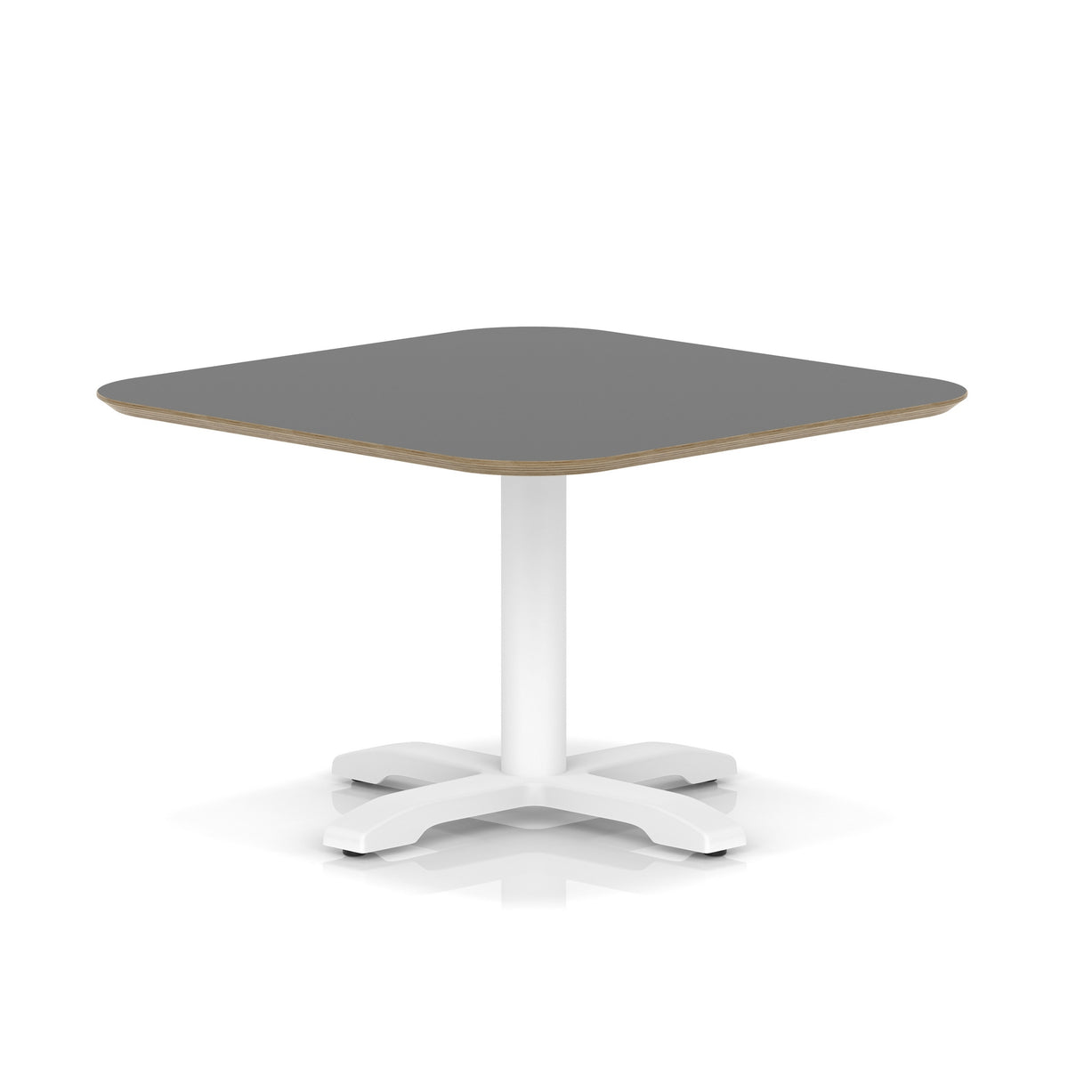 Arlo Square Bistro Coffee Table Black 800 495 - Industrious Decor