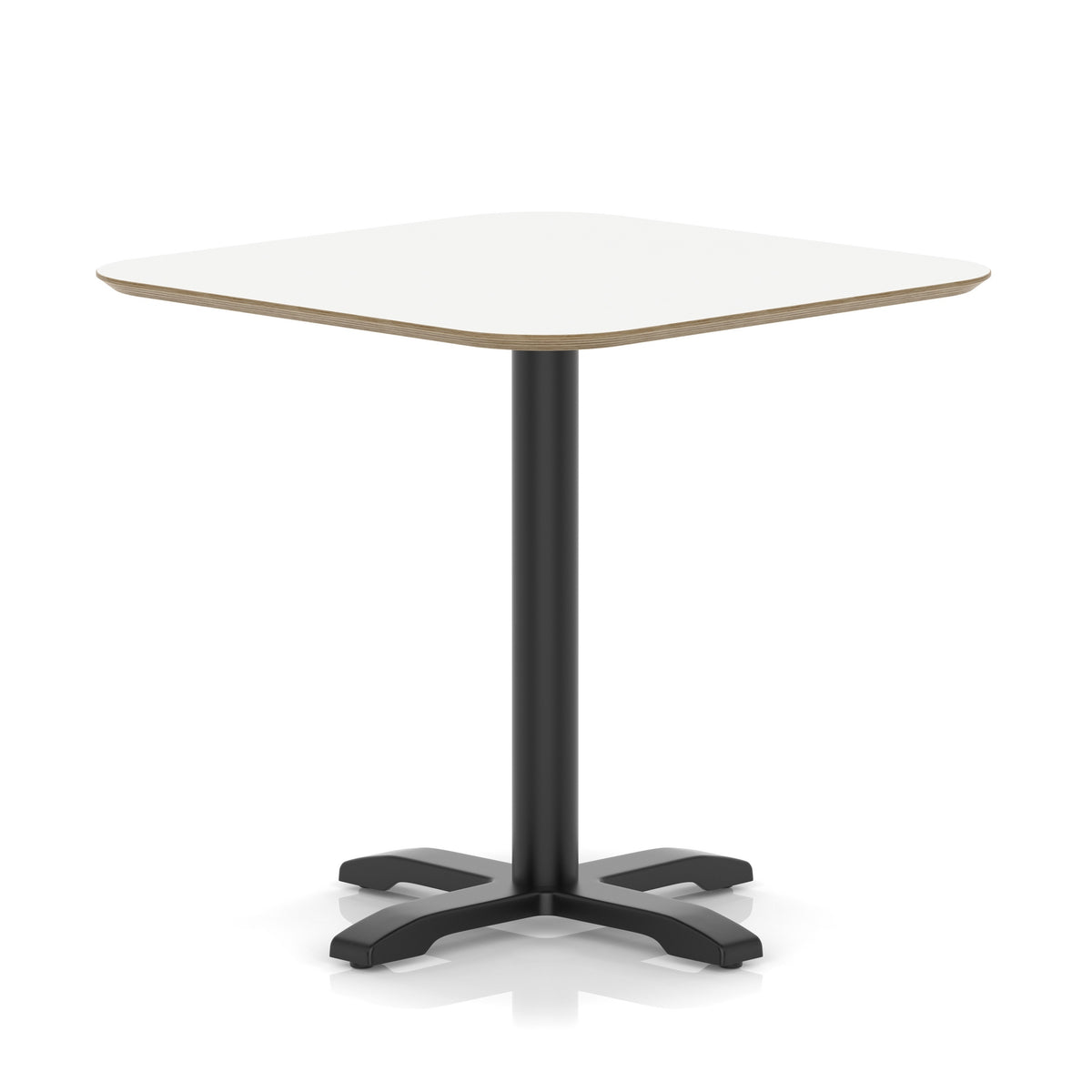 Arlo Square Bistro Dining Table White 800 750 - Industrious Decor