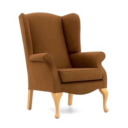 Brammell Wingback Lounge Chair - Industrious Decor