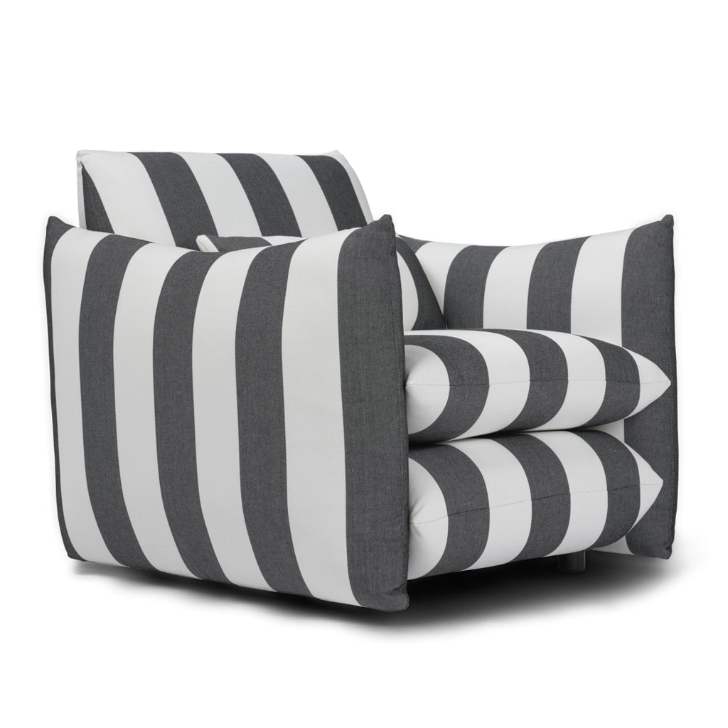 Cromer — Mono Stripe Cloud Chair