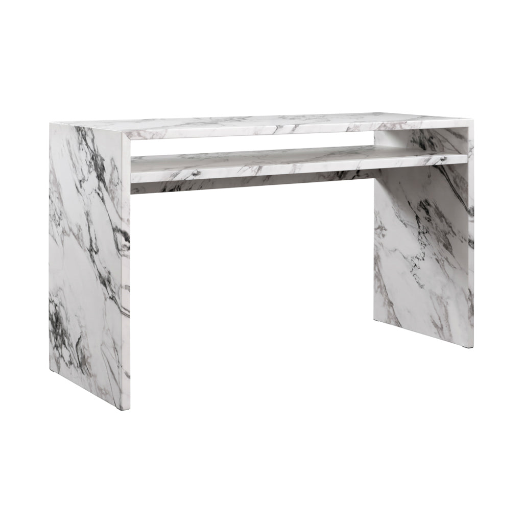 Romo Calacatta Desk - Industrious Decor