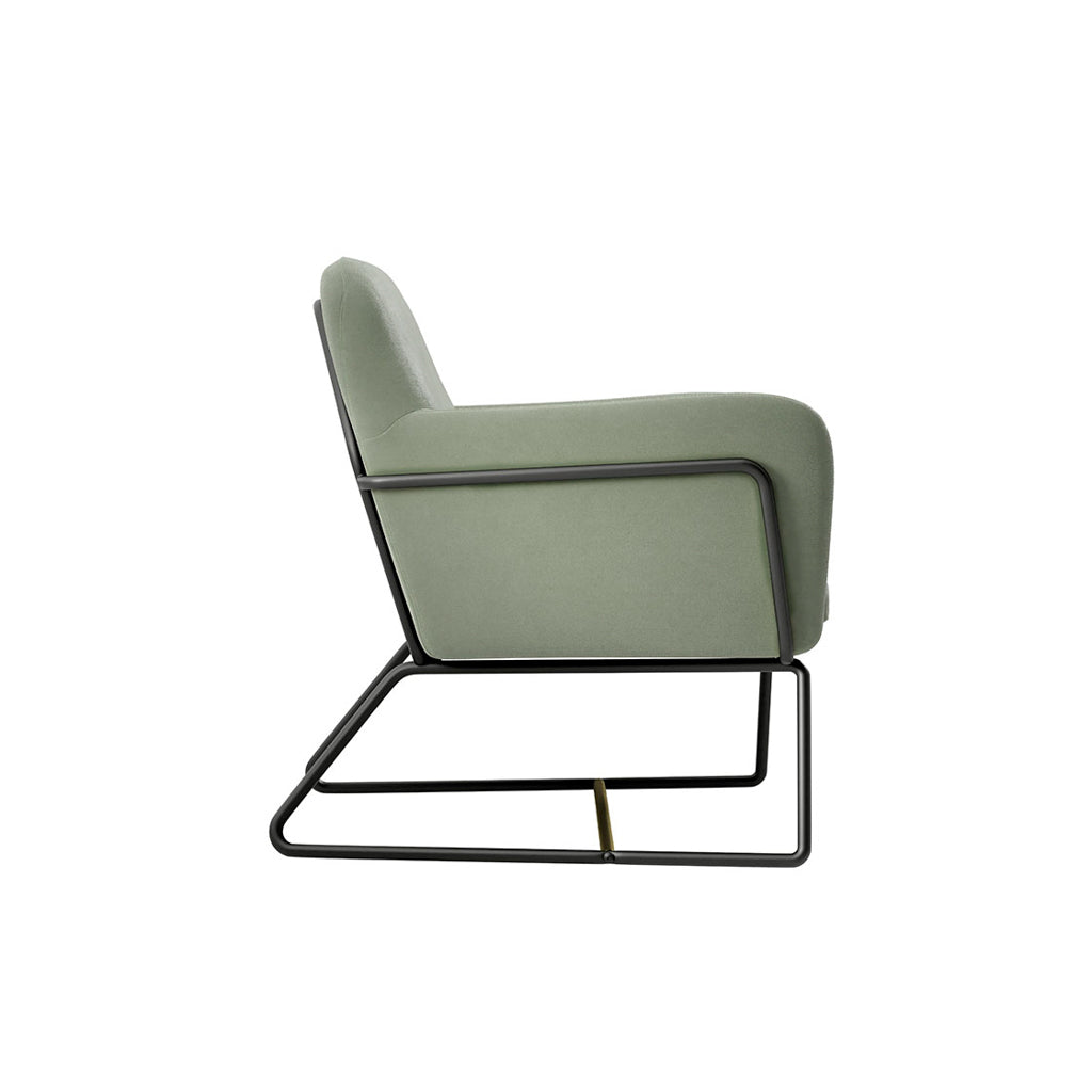 Apex Accent Chair - Sage Green - Industrious Decor