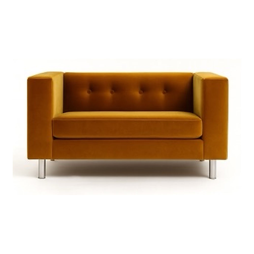 Bexmere Button-Back 2-Seater Sofa - Industrious Decor