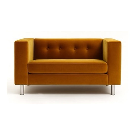 Bexmere Button-Back 2-Seater Sofa - Industrious Decor