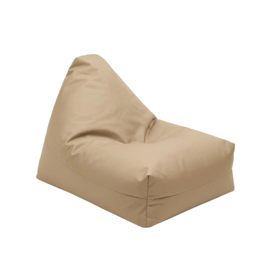 Outdoor Bean Bag Lounge Chair — Water Resistant Canvas - Industrious Decor
