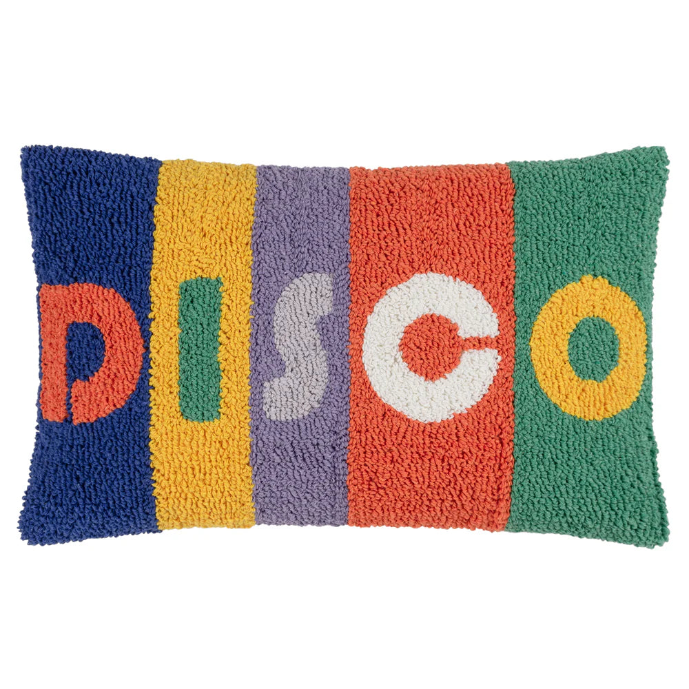 Disco Knitted Cushion