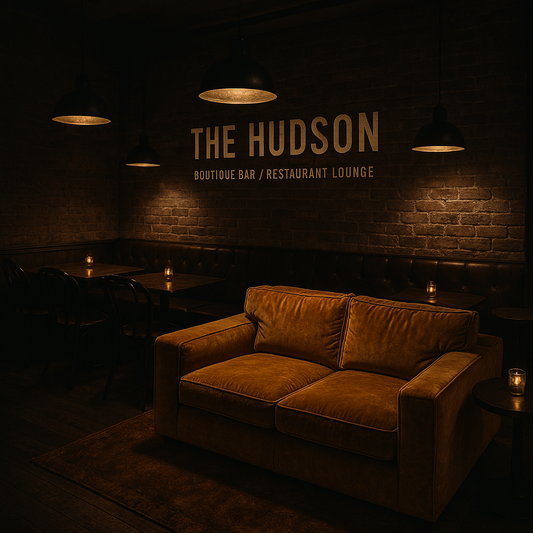 The Hudson 2-Seater Sofa | CRIB 5 Certified | Contract Grade - Industrious Decor