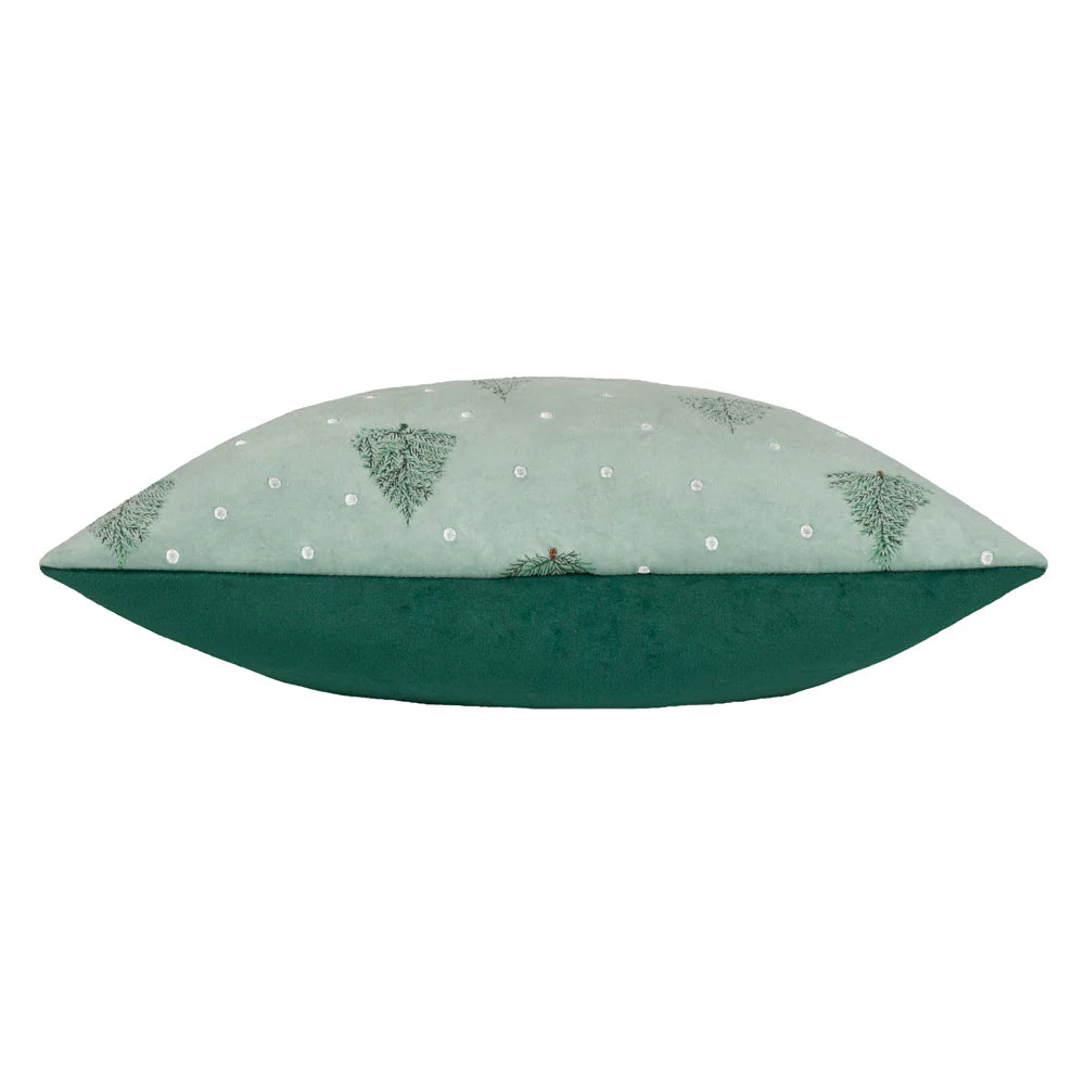 Christmas Tree and Snow Cushion