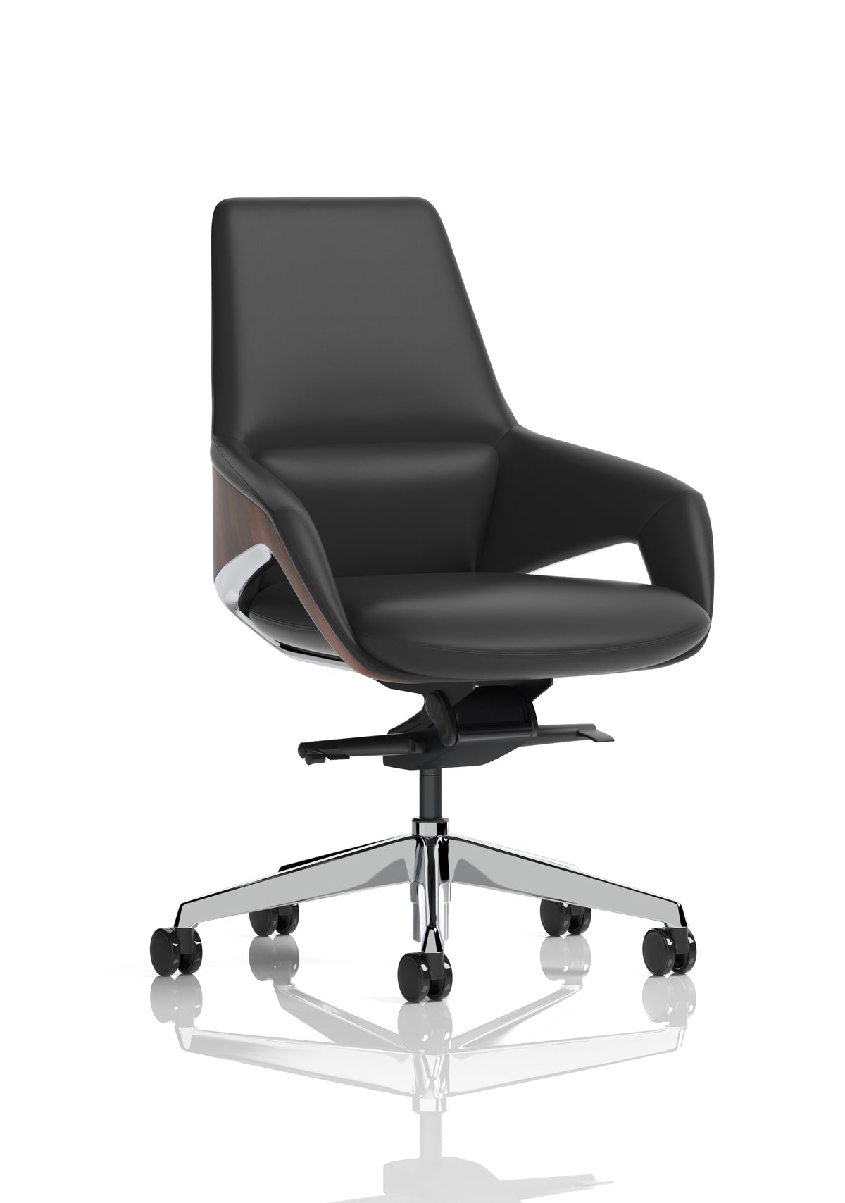 Olive High Back Executive Office Chair Black - Industrious Decor