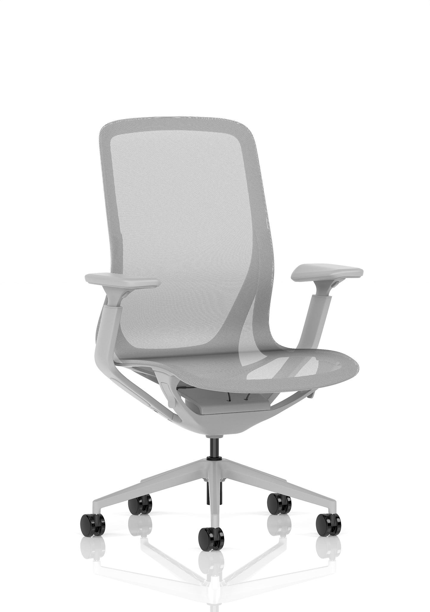 Lumo Executive Chair Halo Grey None - Industrious Decor