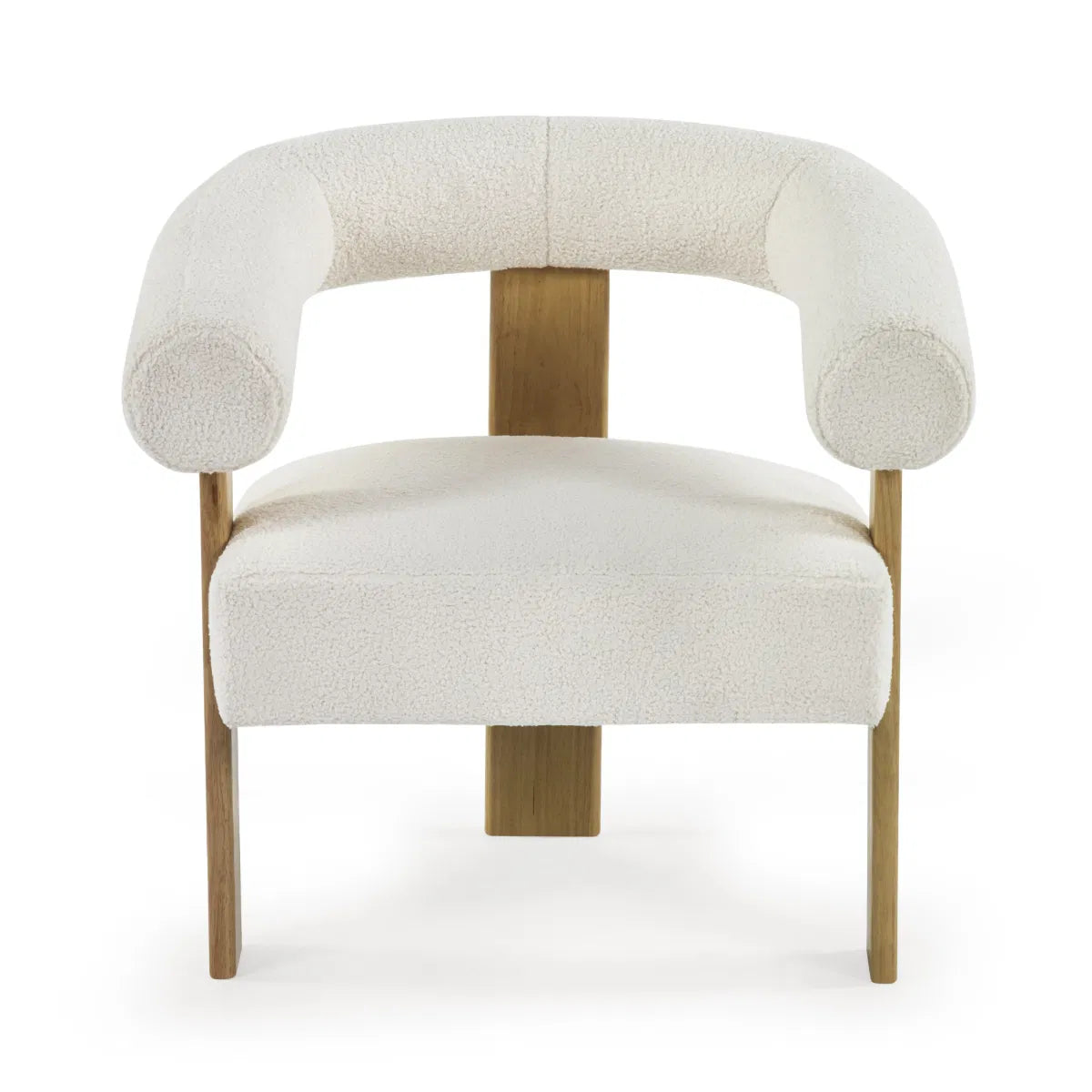 Fresco Boucle Accent Chair - Industrious Decor