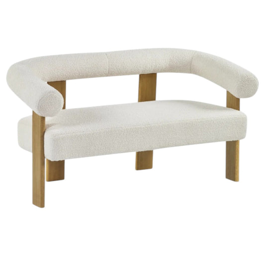 Fresco Boucle 2 Seater Sofa - Industrious Decor