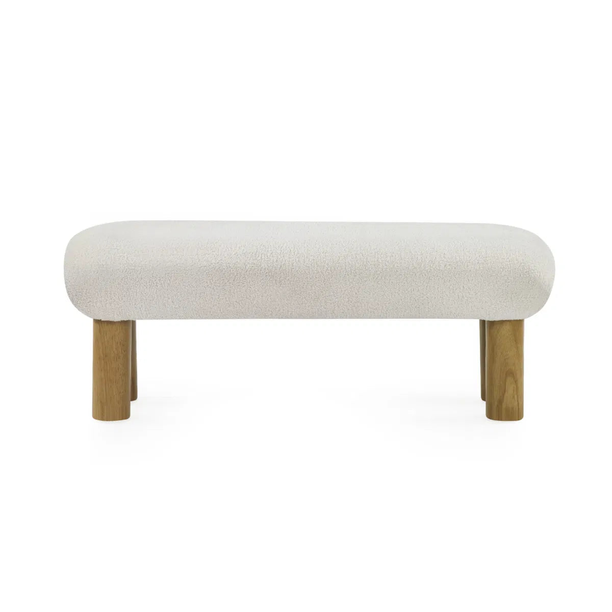 Fresco Boucle Bench - Industrious Decor