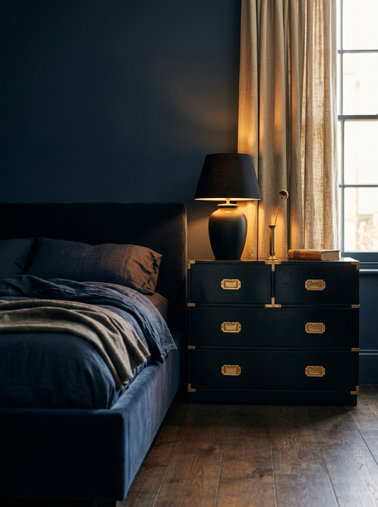 Campaign 4-Drawer Chest - Industrious Decor