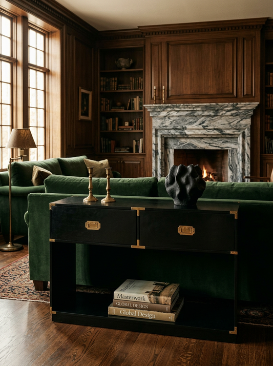 Campaign Console Table - Industrious Decor
