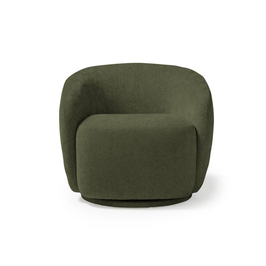 Orbit Swivel Tub Chair — CRIB 5 Olive - Industrious Decor