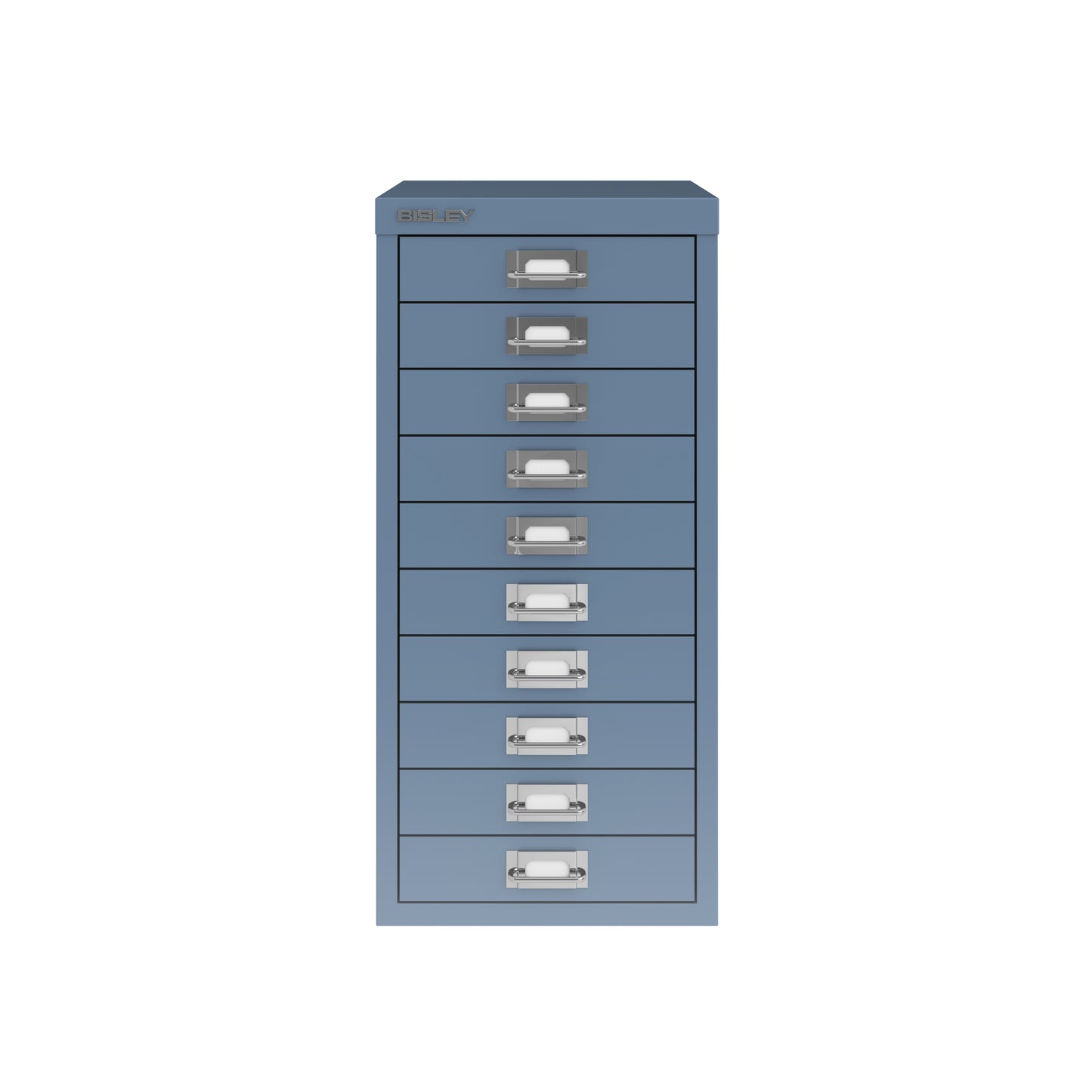 Bisley 29 Series MultiDrawer - A4 10 Drawer Filing Cabinet Bisley Blue - Industrious Decor