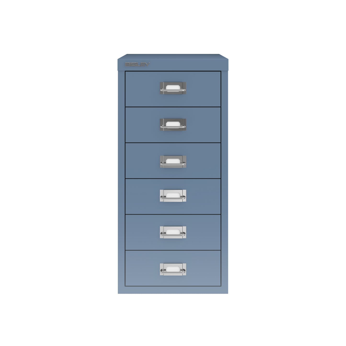 Bisley 29 Series MultiDrawer - A4 6 Drawer Filing Cabinet Bisley Blue - Industrious Decor
