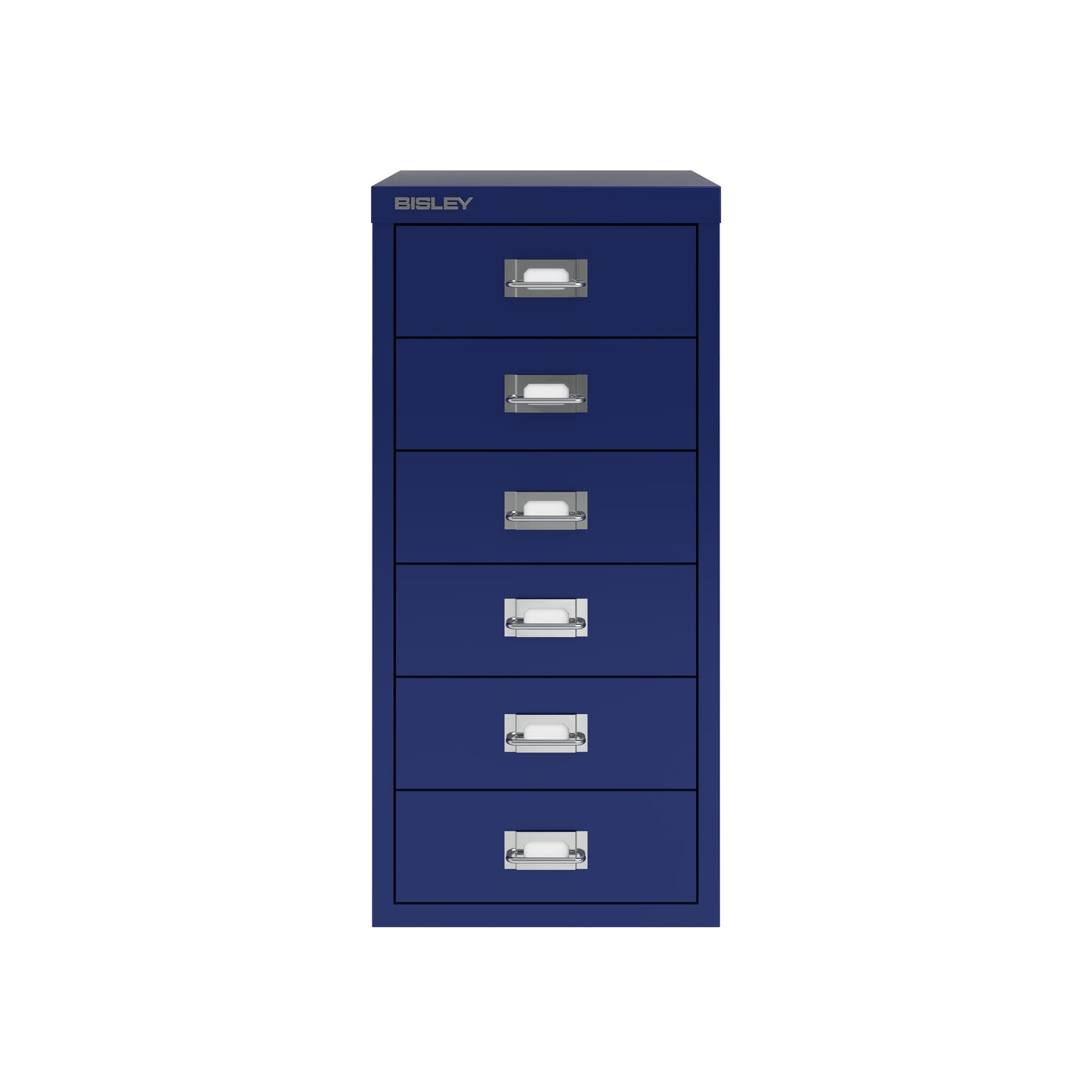 Bisley 29 Series MultiDrawer - A4 6 Drawer Filing Cabinet Oxford Blue - Industrious Decor