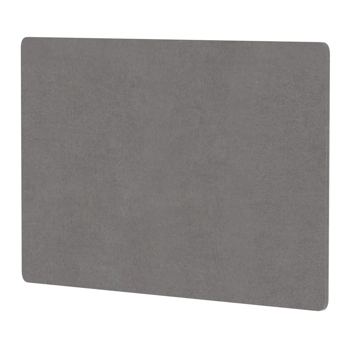 Avenor Back-to-Back Desk Privacy Screen – 800mm High 1200 Grey - Industrious Decor
