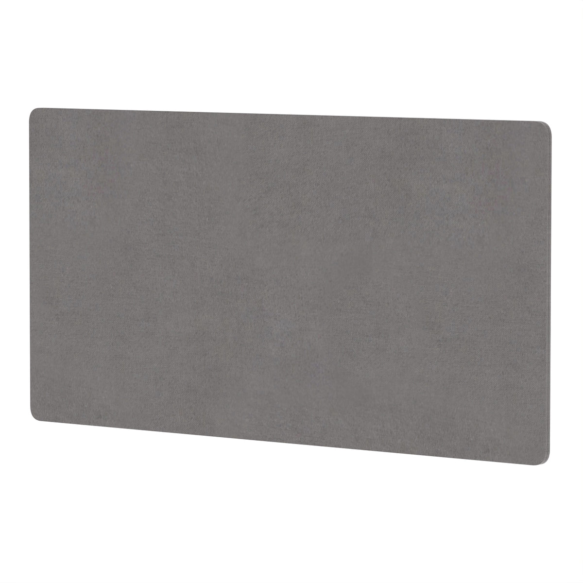 Avenor Back-to-Back Desk Privacy Screen – 800mm High 1600 Grey - Industrious Decor