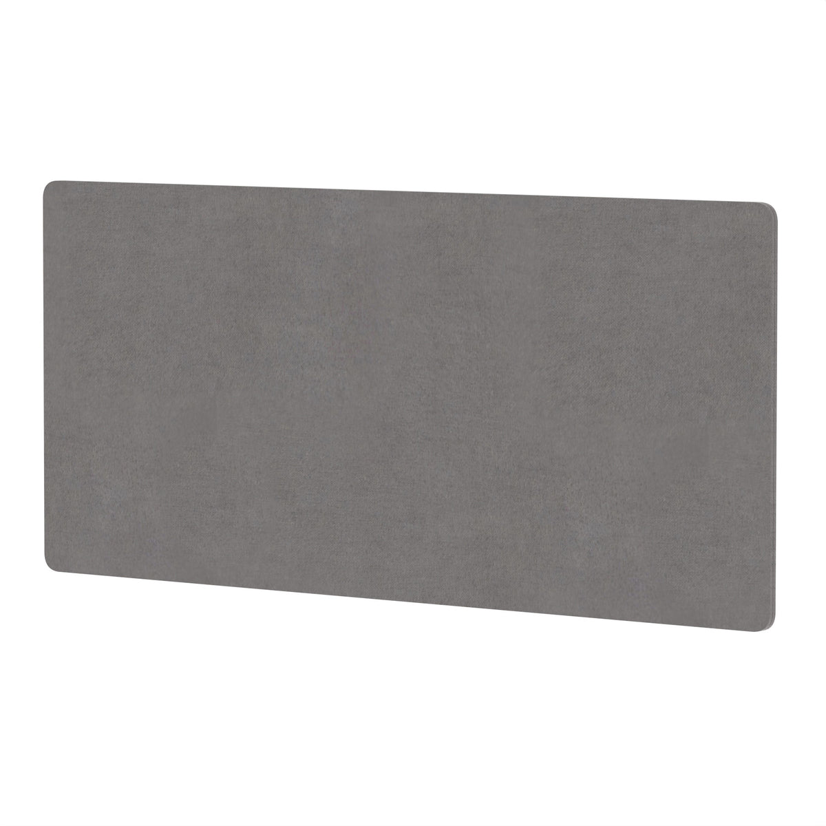 Avenor Back-to-Back Desk Privacy Screen – 800mm High 1800 Grey - Industrious Decor